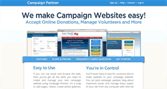 Desktop Screenshot of campaignpartner.com