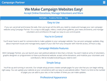 Tablet Screenshot of campaignpartner.com